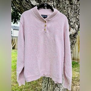 Vintage Lands End Fisherman Henley